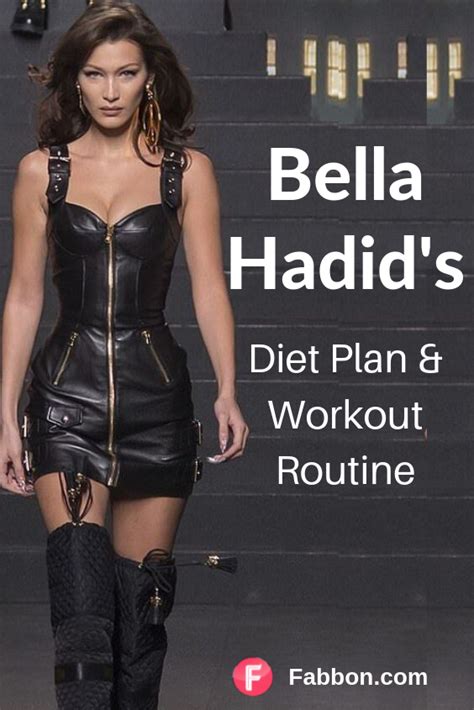 bella hadid diät|Bella Hadids Workout Routine and Diet Plan